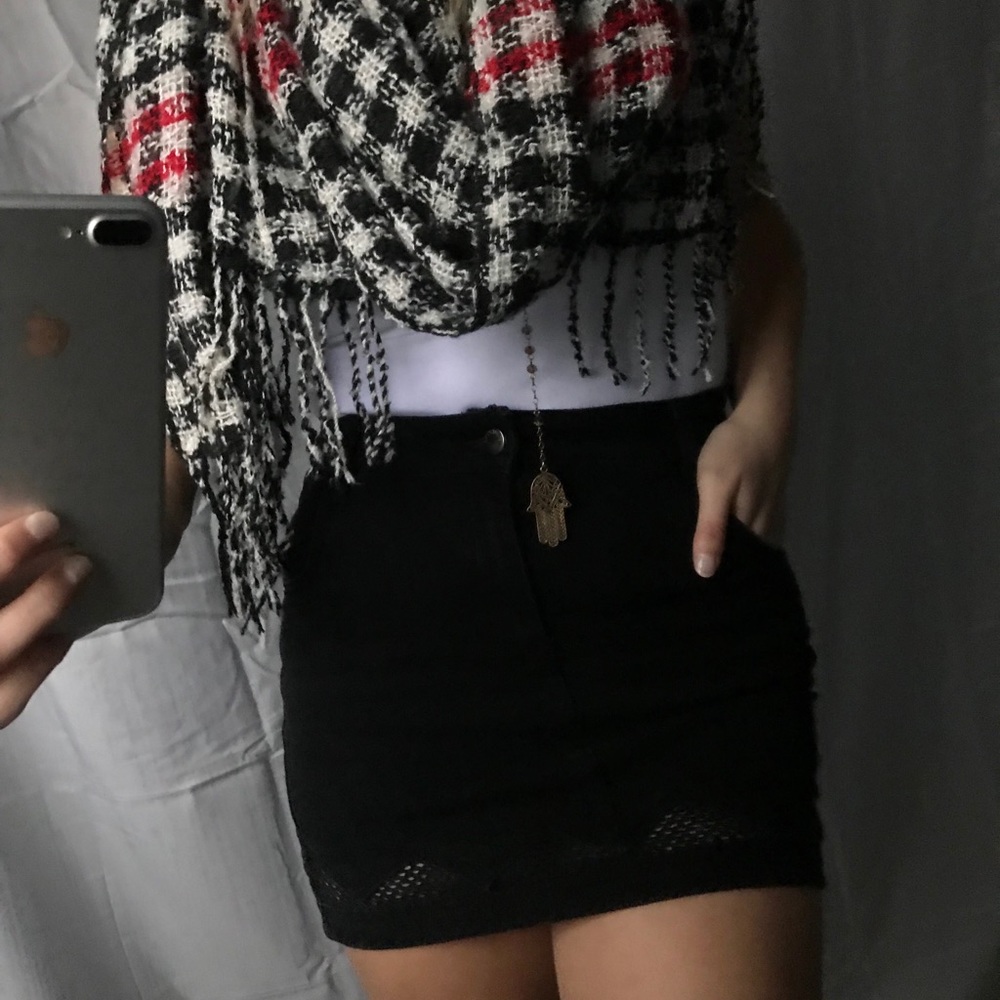 MINKPINK denim skirt